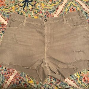 NWT Aerie Distressed Daydream Denim Short